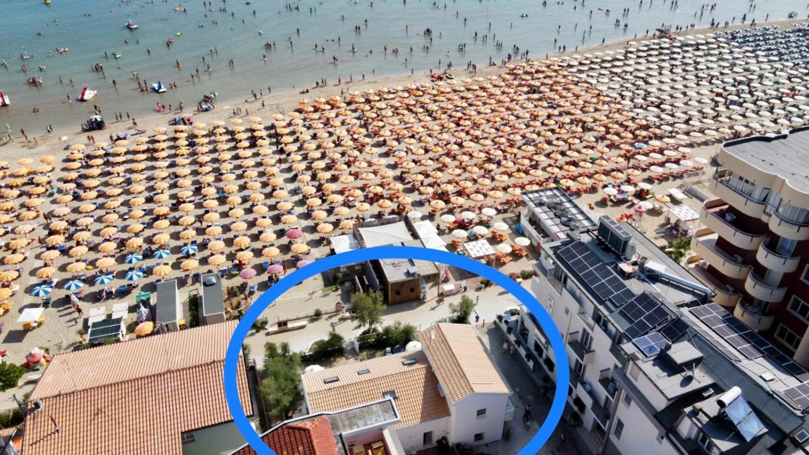 Villa Le Agavi Luxory Beach Surfhouse Bellaria-Igea Marina Exterior photo